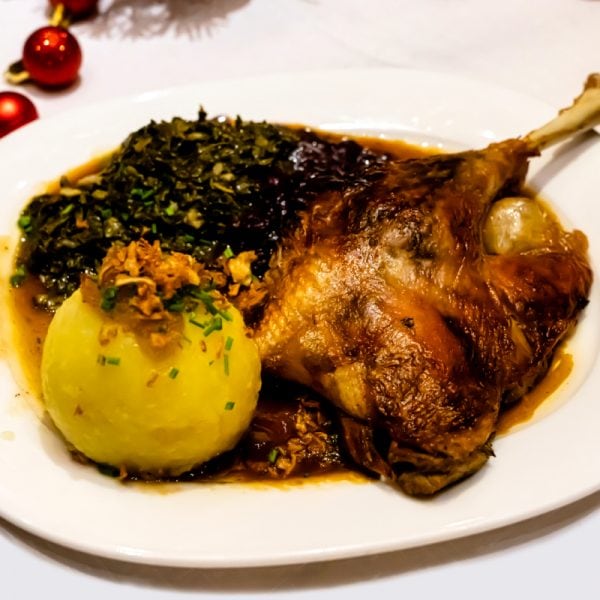 Gans für 4 Personen (inkl. Beilagen)